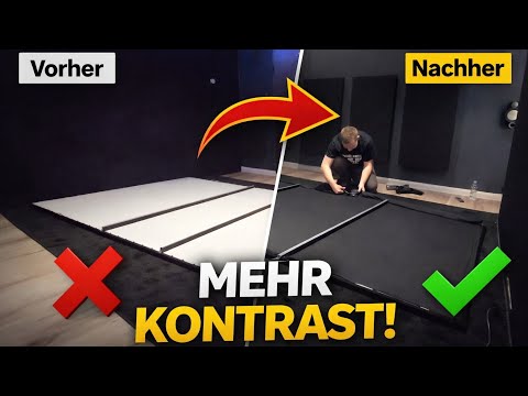 Vorschaubild: Black Backing hinter der Leinwand – der geheime Kontrast-Boost fürs Heimkino