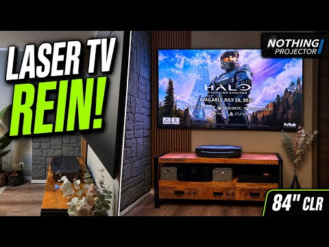 Vorschaubild: OLED raus, Laser-TV rein! 84 Zoll CLR-Leinwand in der Lounge