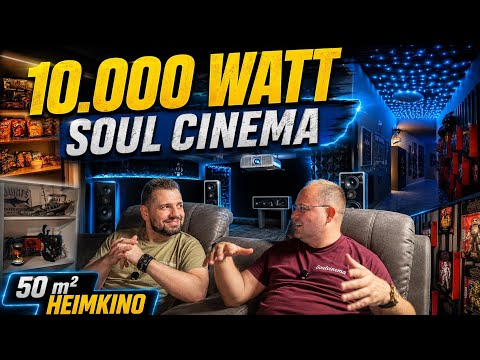 Vorschaubild: 10.000 Watt Heimkino auf 50 m² – Hermanns SOULCINEMA
