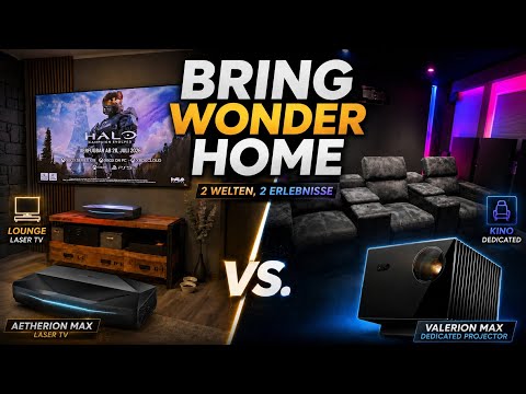 Vorschaubild: AWOL Aetherion Max vs. Valerion Max – Laser TV oder echtes Heimkino?